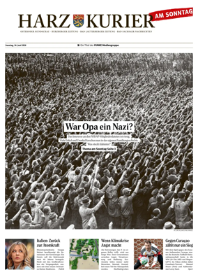 Cover of Harz Kurier am Sonntag