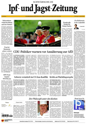 Cover of Ipf- und Jagst-Zeitung