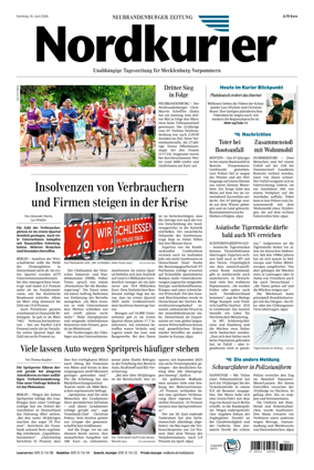 Cover of Neubrandenburger Zeitung