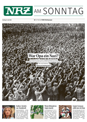 Cover of Neue Rhein Zeitung (NRZ am Sonntag)