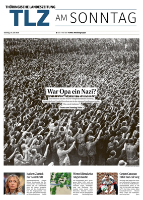 Cover of Thuringische Landeszeitung (TLZ am Sonntag)