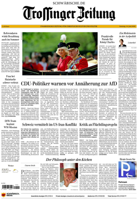 Cover of Trossinger Zeitung