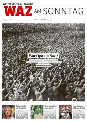 Cover of Westdeutsche Allgemeine Zeitung (WAZ am Sonntag)