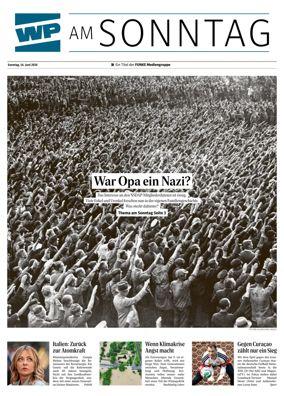 Cover of Westfalenpost (WP am Sonntag)