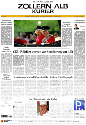 Cover of Zollern-Alb-Kurier (Balingen)