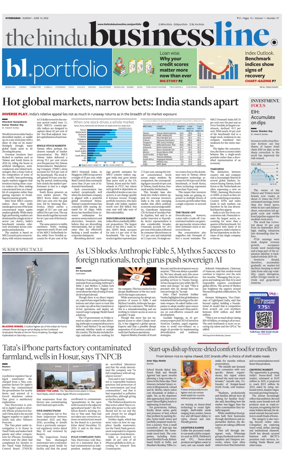 Cover of BusinessLine (Hyderabad)
