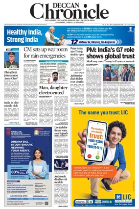 Cover of Deccan Chronicle