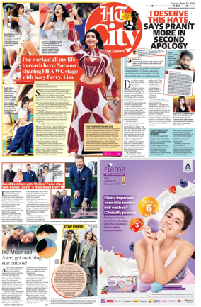 Cover of Hindustan Times (Lucknow) - Live