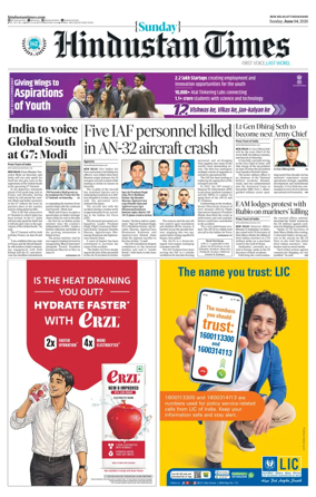 Cover of Hindustan Times Uttarakhand