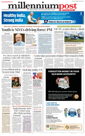 Cover of Millennium Post