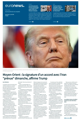 Cover of EuroNews (French Edition)
