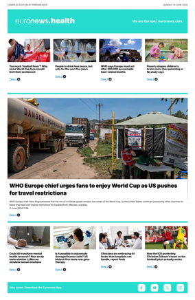 Cover of Euronews Health (English) Compiled Edition