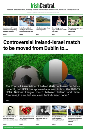 Cover of Irish Central