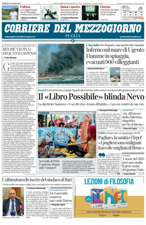 Cover of Corriere del Mezzogiorno (Puglia)
