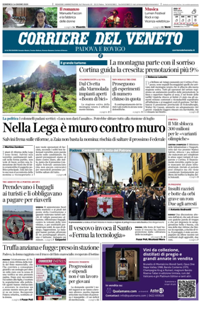 Cover of Corriere del Veneto (Padova e Rovigo)