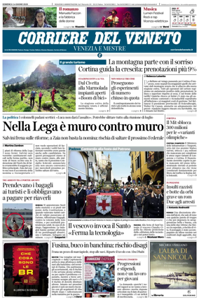 Cover of Corriere del Veneto (Venezia e Mestre)