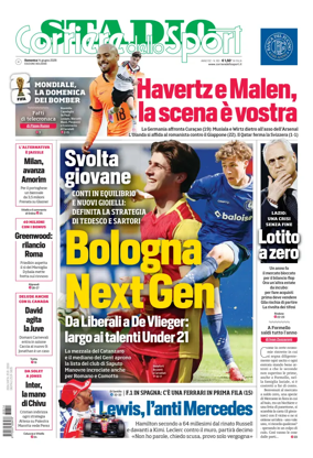 Cover of Corriere dello Sport Stadio (Bologna)