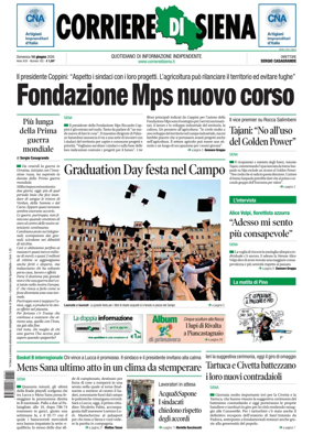 Cover of Corriere di Siena