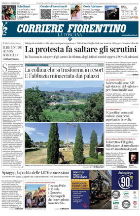 Cover of Corriere Fiorentino