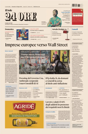 Cover of Il Sole 24 Ore