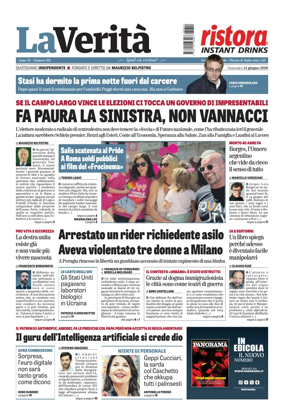 Cover of La Verita (Italia)