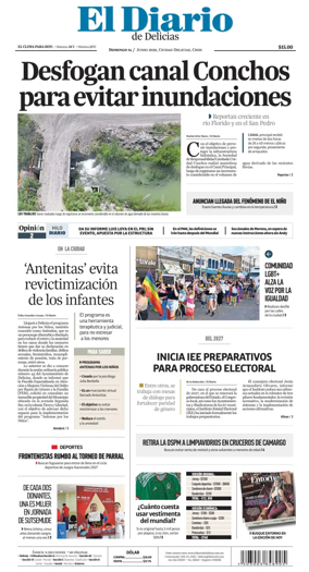 Cover of El Diario de Delicias