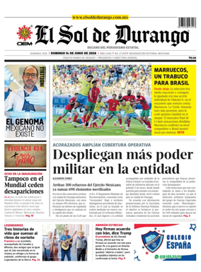 Cover of El Sol de Durango