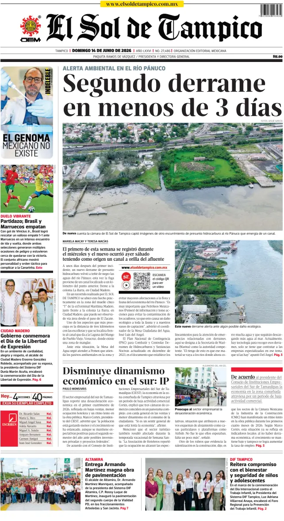 Cover of El Sol de Tampico