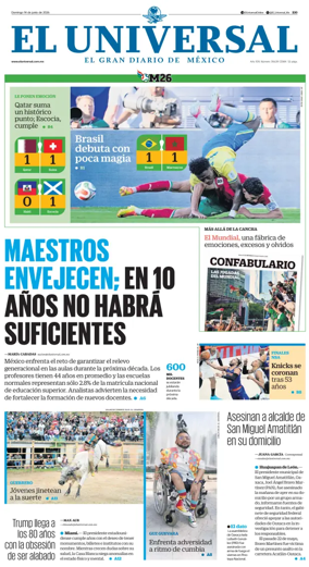 Cover of El Universal