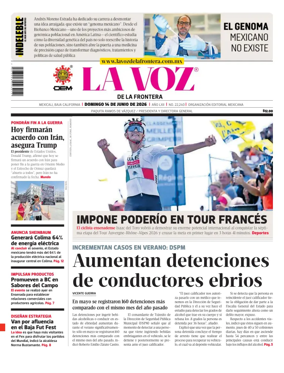 Cover of La Voz de la Frontera