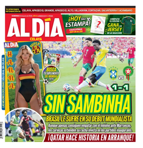 Cover of Periodico Al Dia (Celaya)