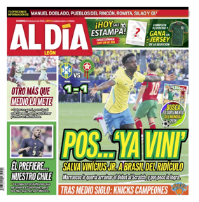 Cover of Periodico Al Dia (Leon)