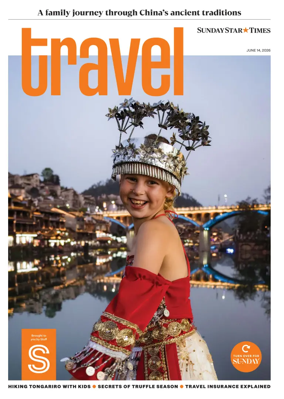 Cover of Sunday Star Times Travel