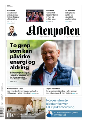 Cover of Aftenposten