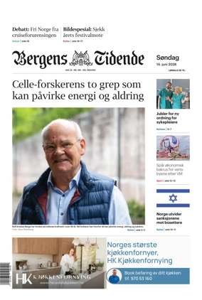 Cover of Bergens Tidende