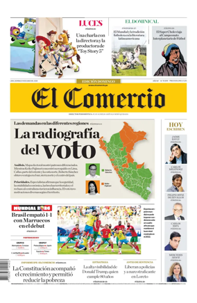 Cover of Diario El Comercio