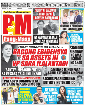 Cover of PM Pang-Masa