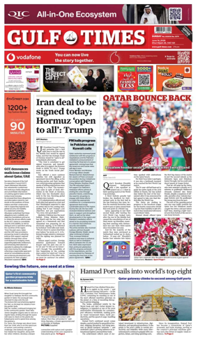 Cover of Gulf Times