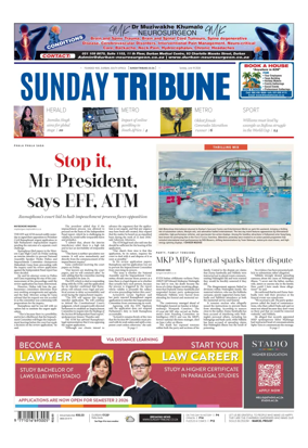 Cover of Sunday Tribune