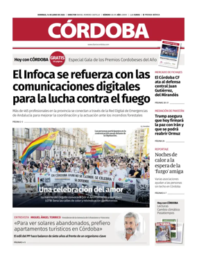Cover of Diario Cordoba