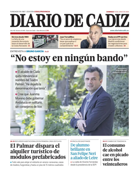 Cover of Diario de Cadiz