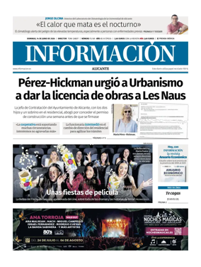 Cover of Diario Informacion