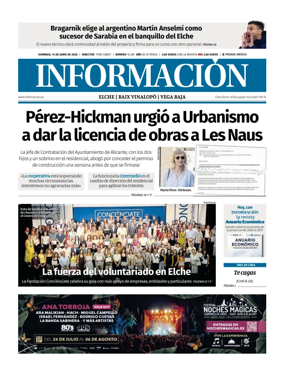 Cover of Diario Informacion (Elche y Vega Baja)