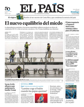 Cover of EL PAIS Euskadi