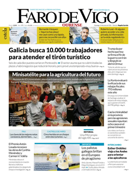 Cover of Faro de Vigo (Ourense)