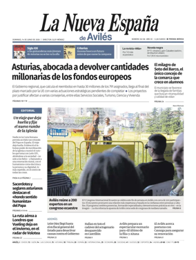 Cover of La Nueva Espana (Aviles)