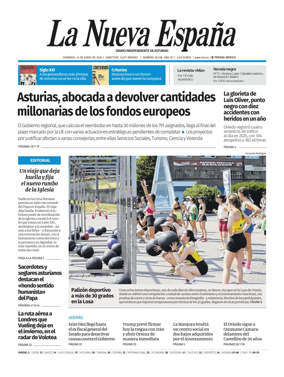 Cover of La Nueva Espana (Oviedo)