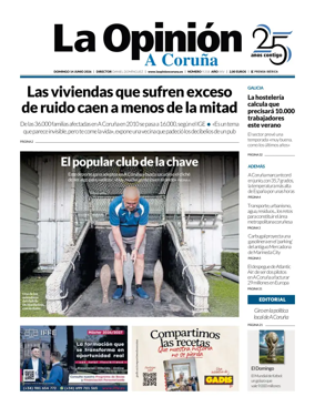 Cover of La Opinion de A Coruna
