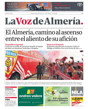 Cover of La Voz de Almeria