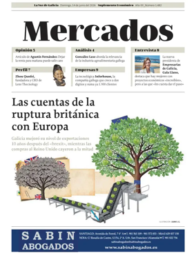 Cover of La Voz de Galicia (Arousa) - Mercados